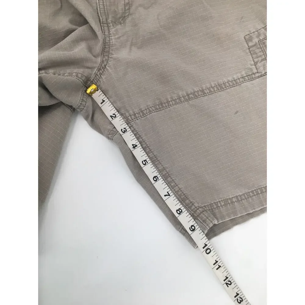 The North Face Khaki Shorts A5 Series Ripstop Fabric Tan Beige size 40